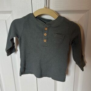 Carter’s Little Planet blue thermal set